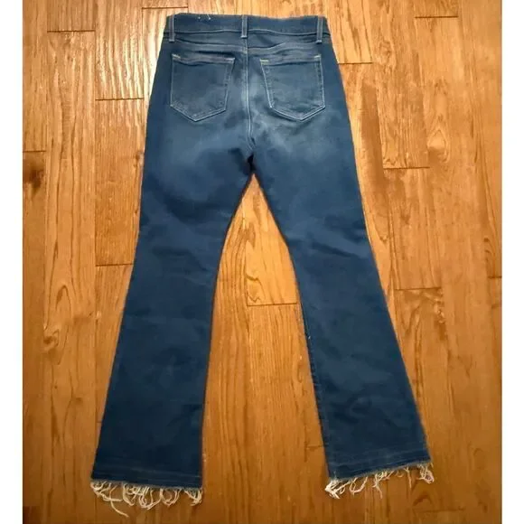 Loft the boot mid rise rolled down hem jean size 27/4 petite - Picture 6 of 12